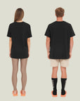 Relaxed Oversize Offcourt T-Shirt P - Schwarz
