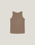 Active Rib Tank Top - Walnut