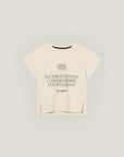 Oncourt ICT T-Shirt Slit - Off-White