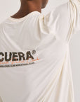 Active Light Weight T-Shirt - Off White/Walnut