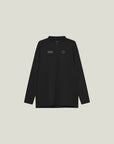 Flame Light Weight Polo LS - Schwarz