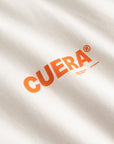 Offcourt Logo T-Shirt - Off White w. Orange