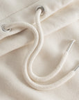 Cropped Merch Hoodie - Off-White