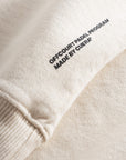 Relaxed Offcourt Crew P - Off-White