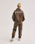 Offcourt Cuera Half Zip Sweat - Walnut
