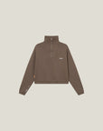 Offcourt Cuera Half Zip Sweat - Walnut