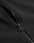 Offcourt Zip Hood Cardigan - Black