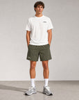 Mens Active Globe Shorts - Army