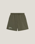 Mens Active Globe Shorts - Army