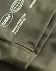 Mens Active Globe Shorts - Army