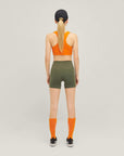 Active Short Tights - Army