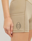 Active Short Tights - Grau