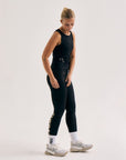 Active Logo Tights Long - Black