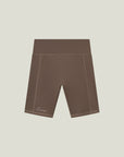 Active Biker Tights Hidden Seem - Walnut