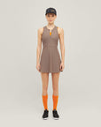 Oncourt Globe Dress - Braun