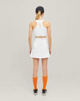 Oncourt Globe Dress - Weiß
