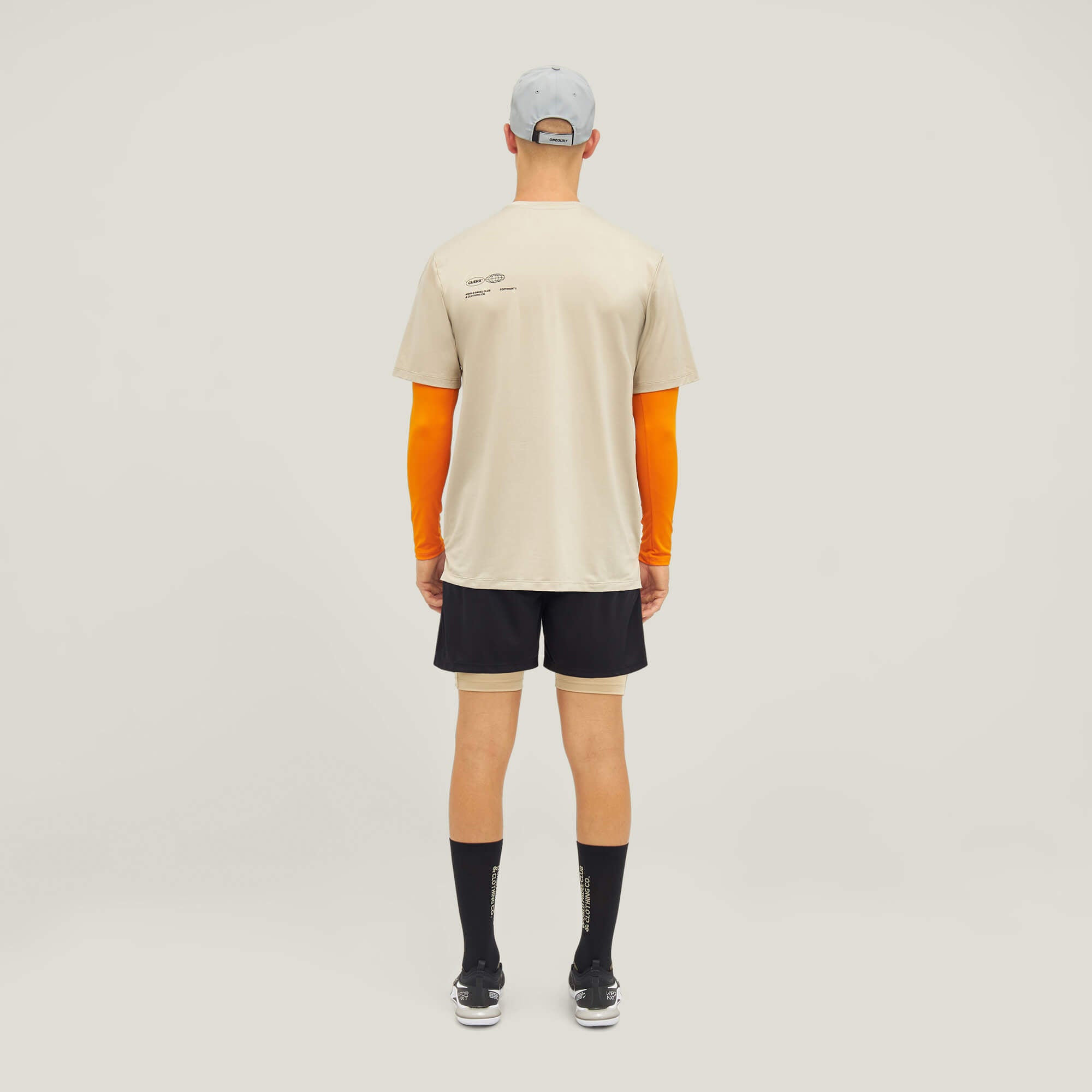 Oncourt Globe T-Shirt - Grau