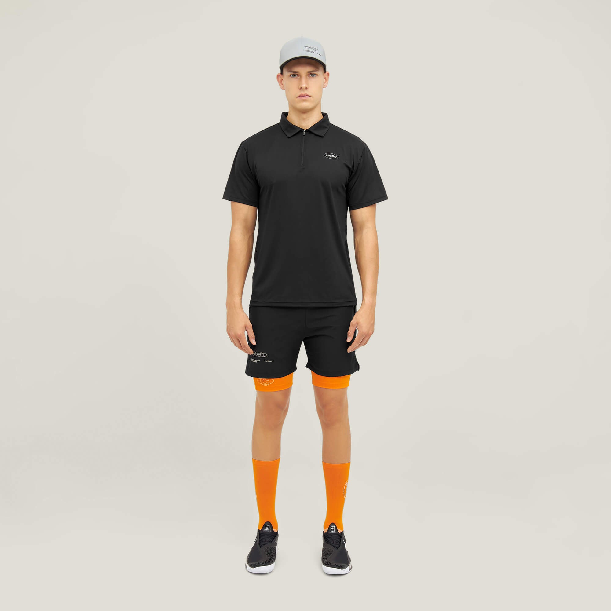 Oncourt Made Polo ss - Schwarz