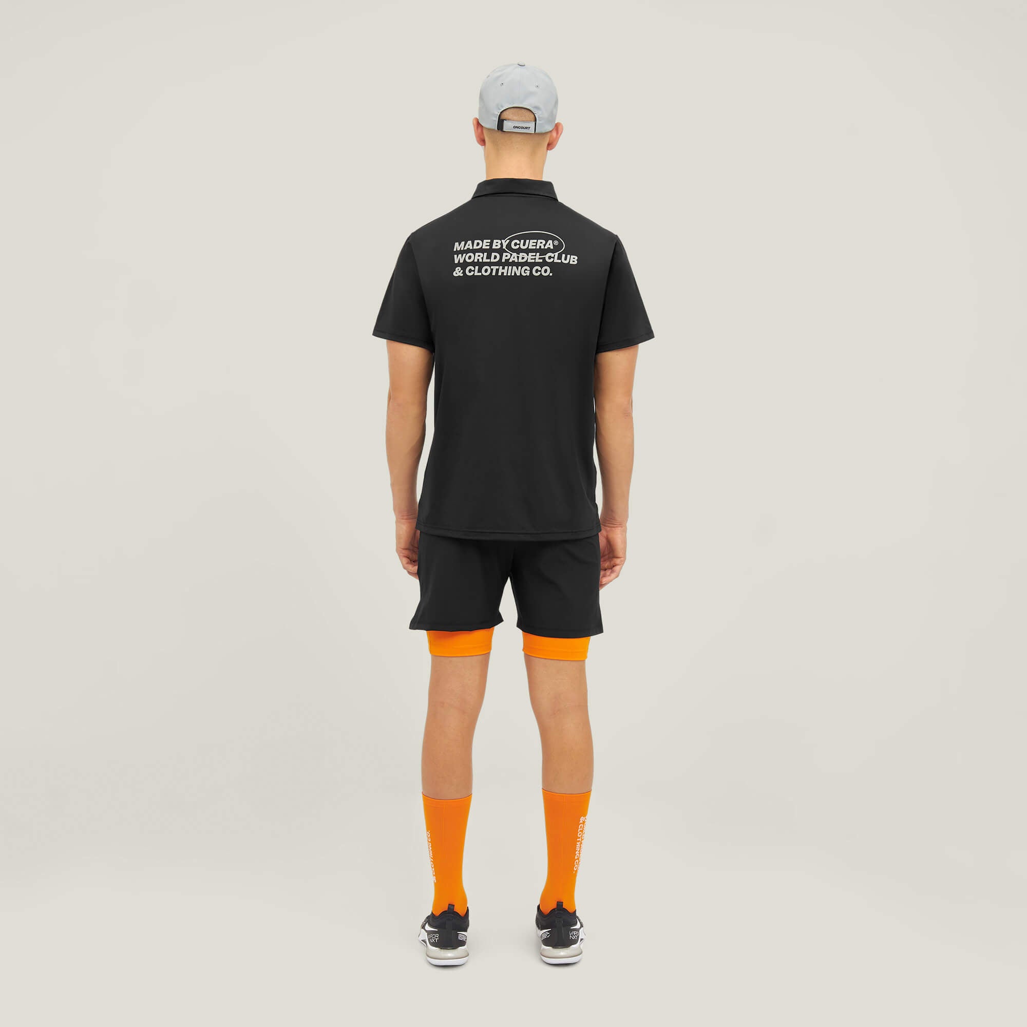 Oncourt Made Polo ss - Schwarz