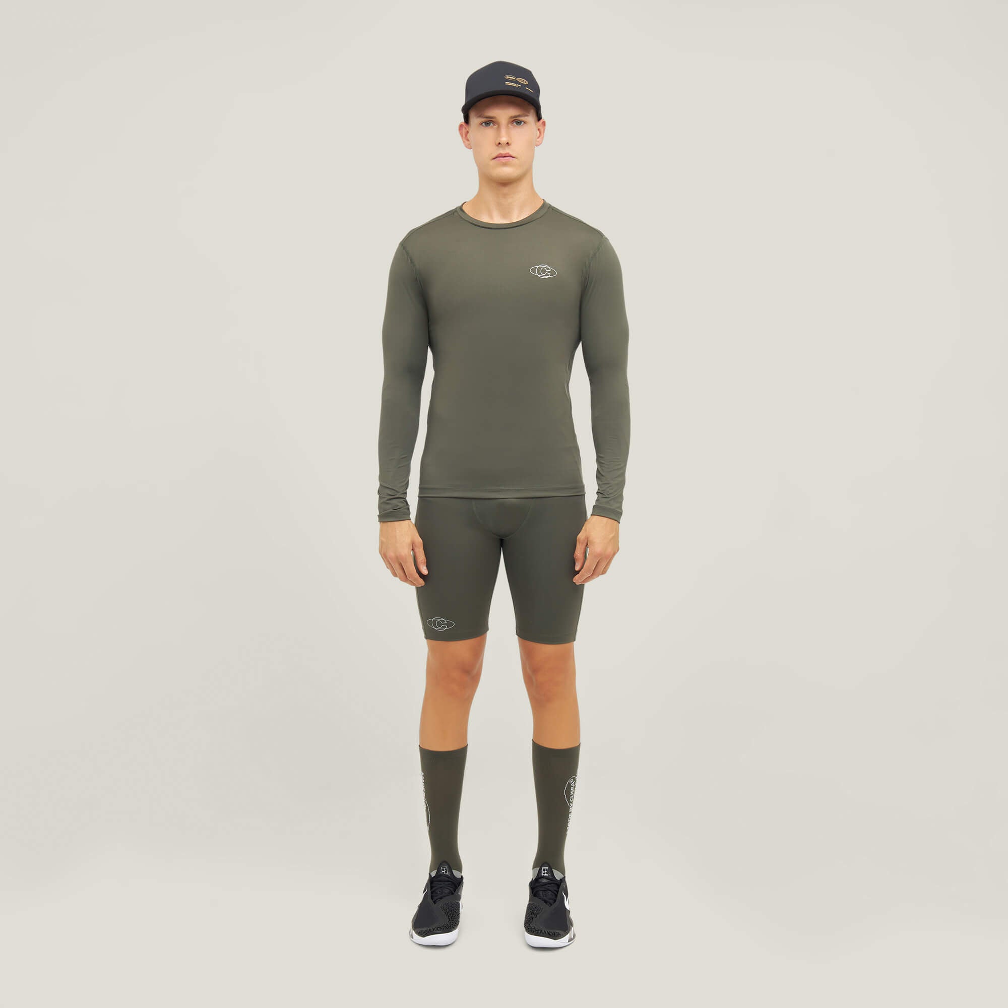 Oncourt LS Layer T-Shirt - Army