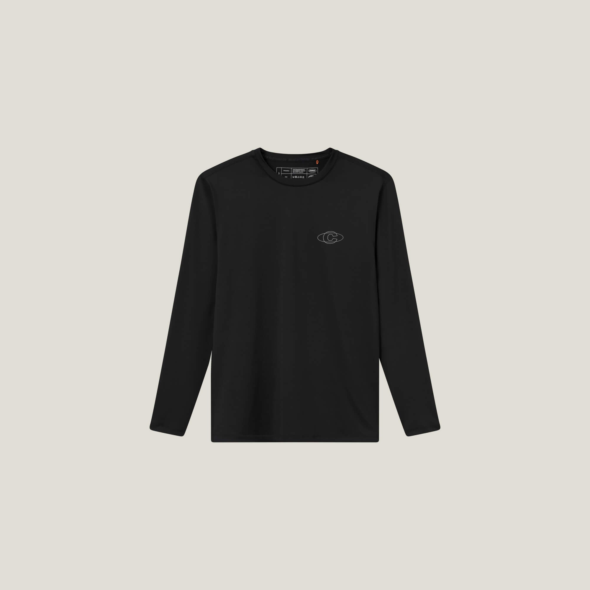 Oncourt LS Layer T-Shirt - Black