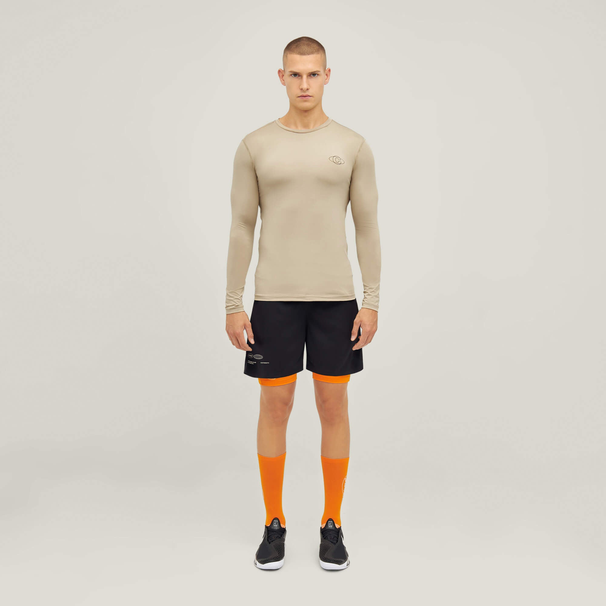 Oncourt LS Layer T-Shirt - Sand