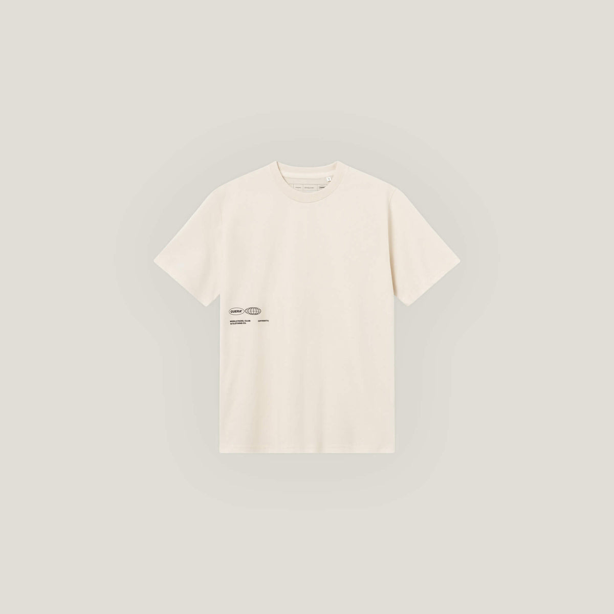 Relaxed Heavy Globe T-Shirt - Off-White