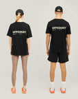 Relaxed Heavy Offcourt T-Shirt - Schwarz