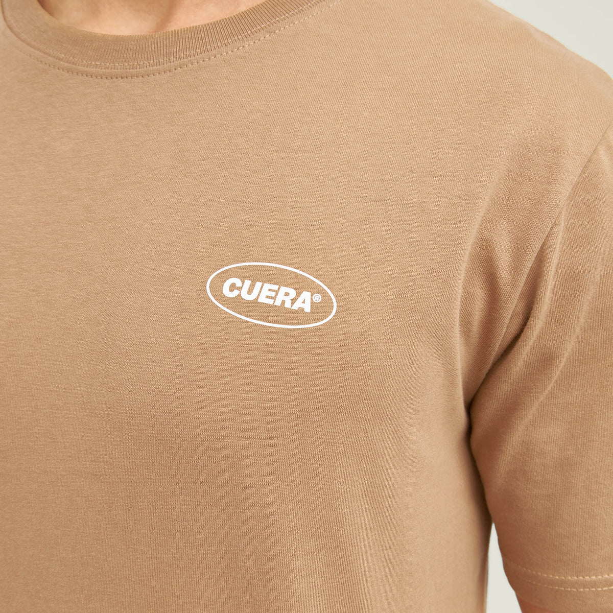 Relaxed Heavy Offcourt T-Shirt - Braun