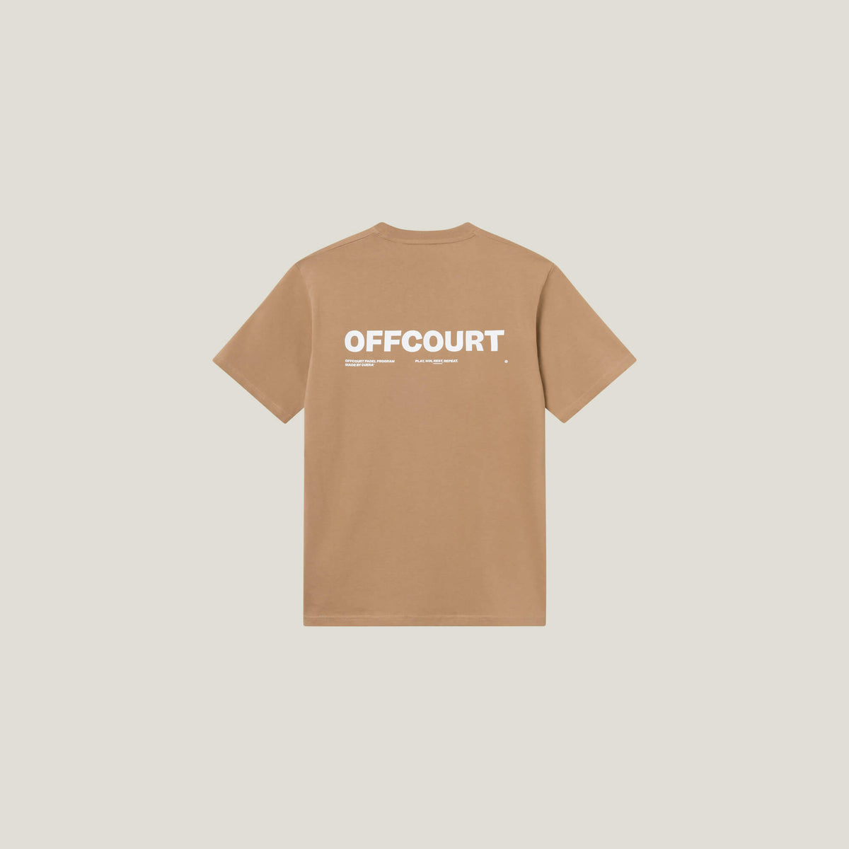 Relaxed Heavy Offcourt T-Shirt - Braun