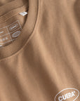 Relaxed Heavy Offcourt T-Shirt - Braun
