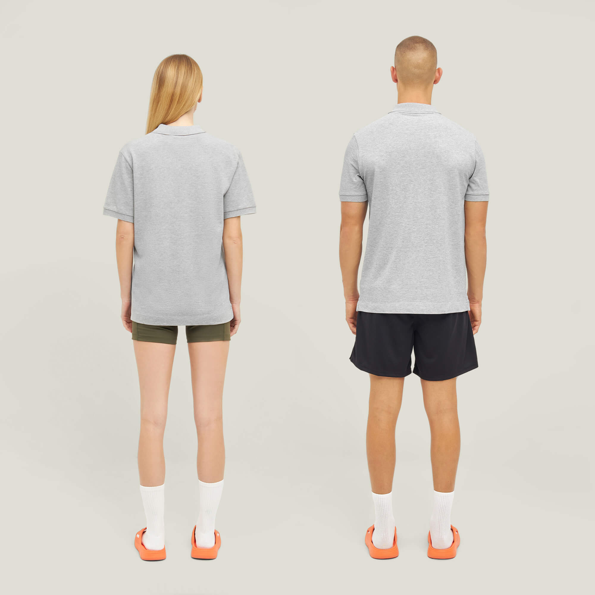 Active Made Polo - Grau