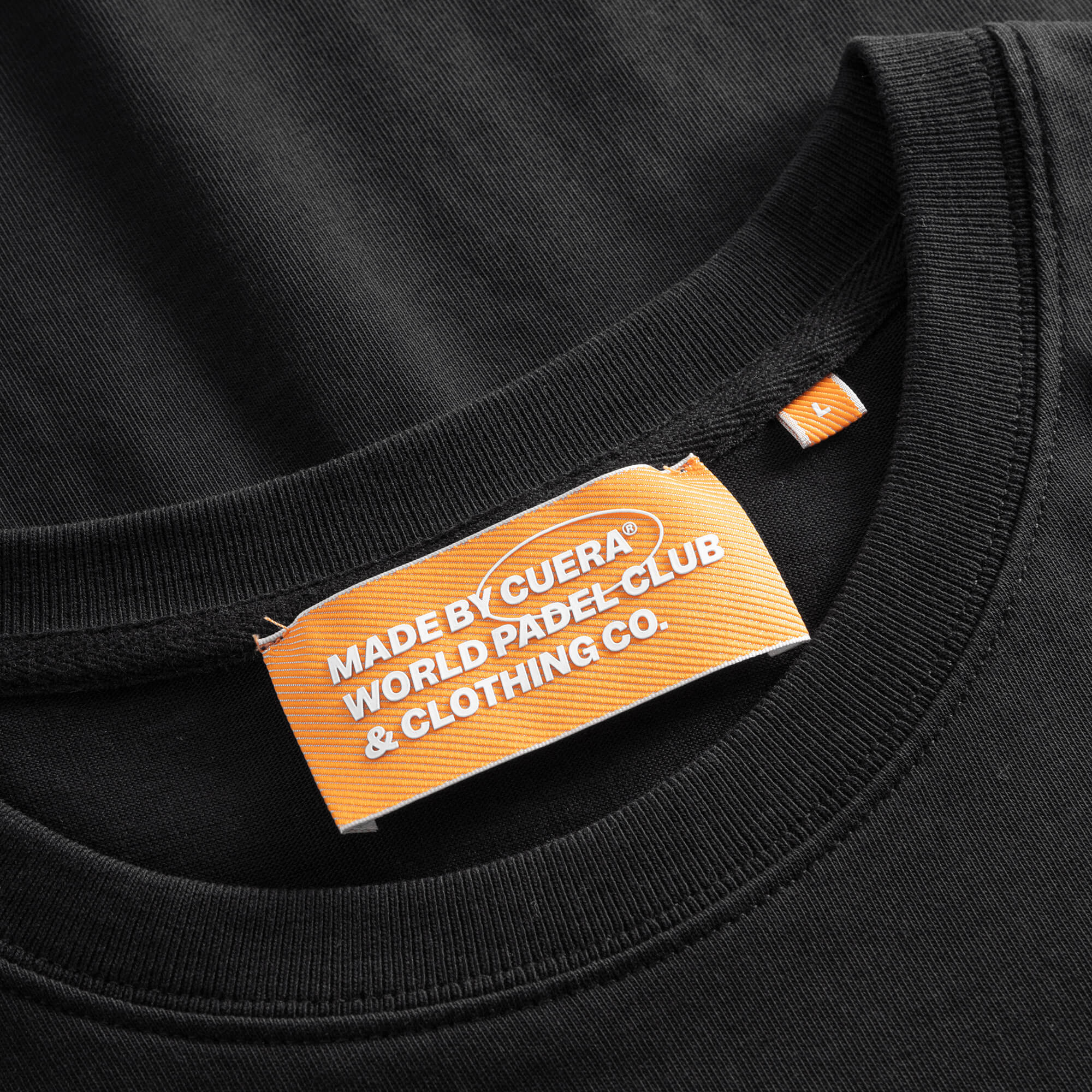 Relaxed Oversize Offcourt T-Shirt P - Schwarz