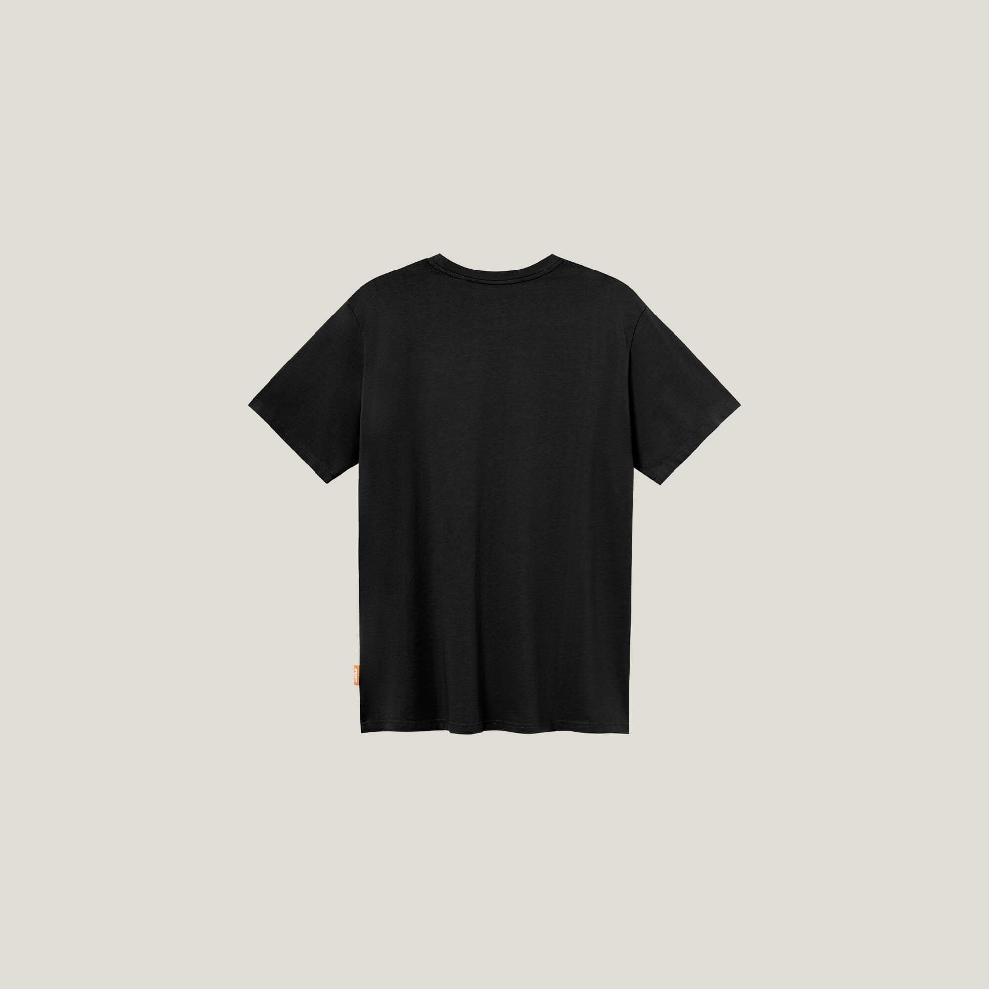 Relaxed Oversize Offcourt T-Shirt P - Schwarz