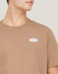 Relaxed Oversize Offcourt T-Shirt P - Braun
