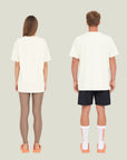 Relaxed Oversize Offcourt T-Shirt P - Off-White