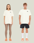 Relaxed Oversize Offcourt T-Shirt P - Off-White