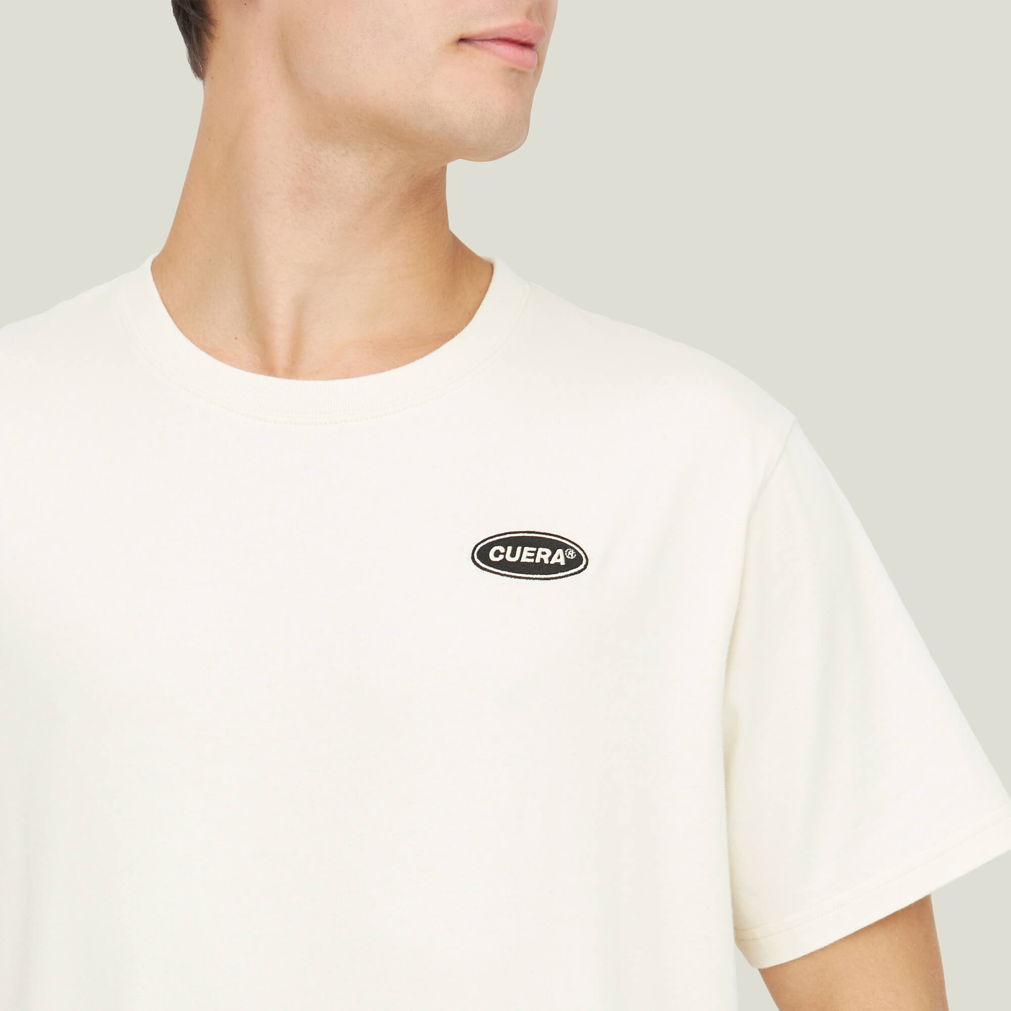Relaxed Oversize Offcourt T-Shirt P - Off-White