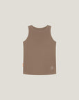 Active Rib Tank Top - Walnut