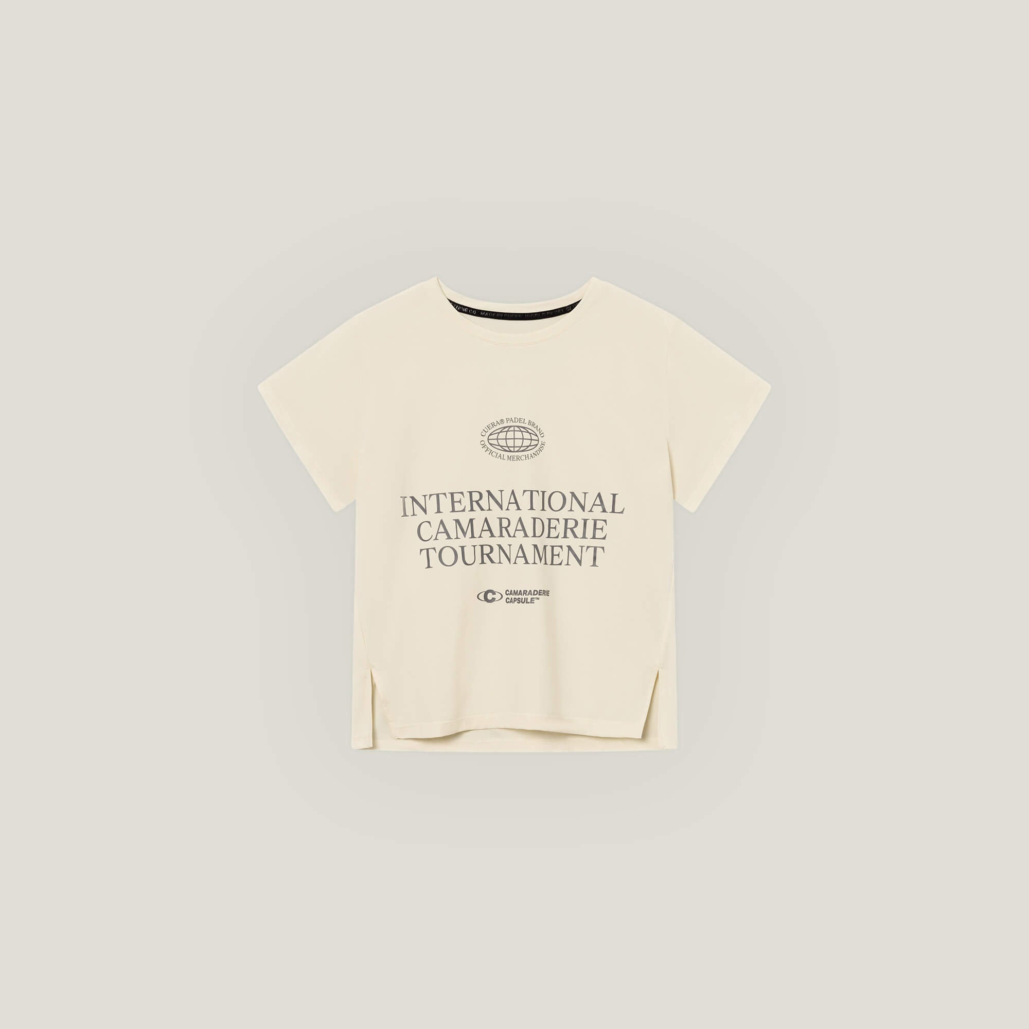 Oncourt ICT T-Shirt Slit - Off-White