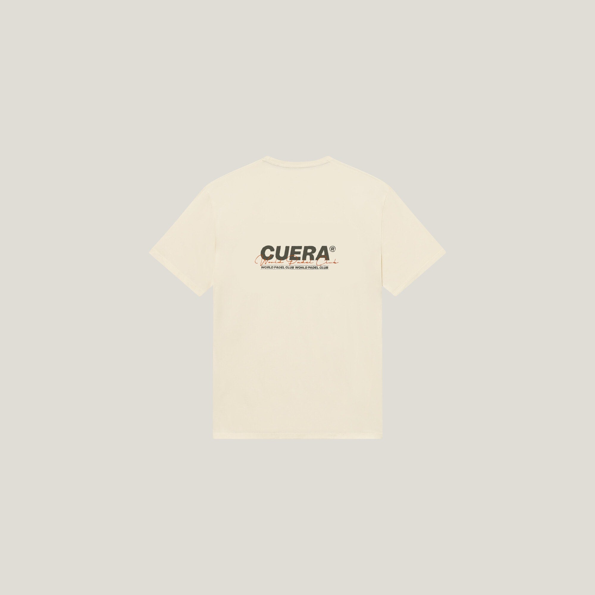 Active Light Weight T-Shirt - Off White/Walnut