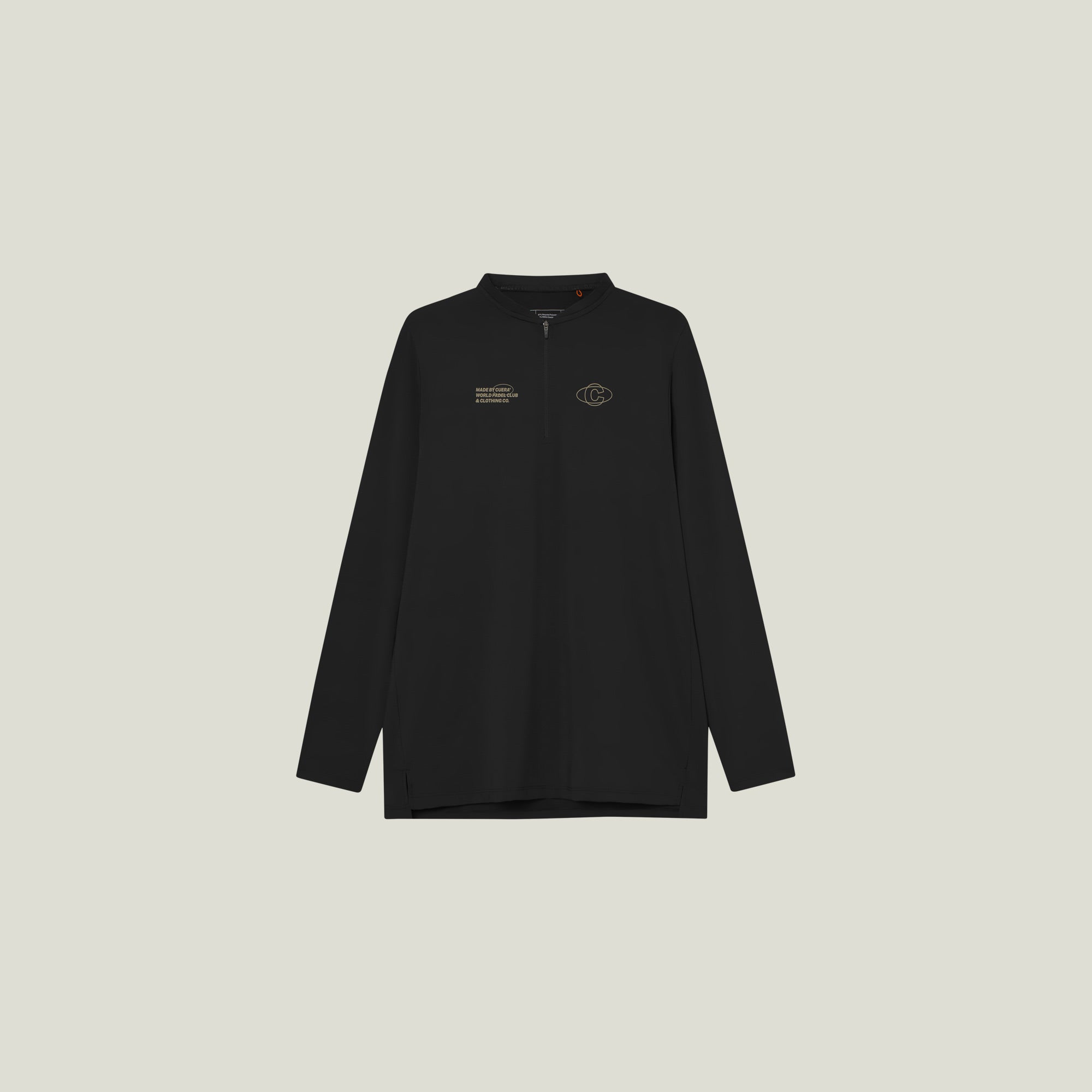 Flame Light Weight Polo LS - Black