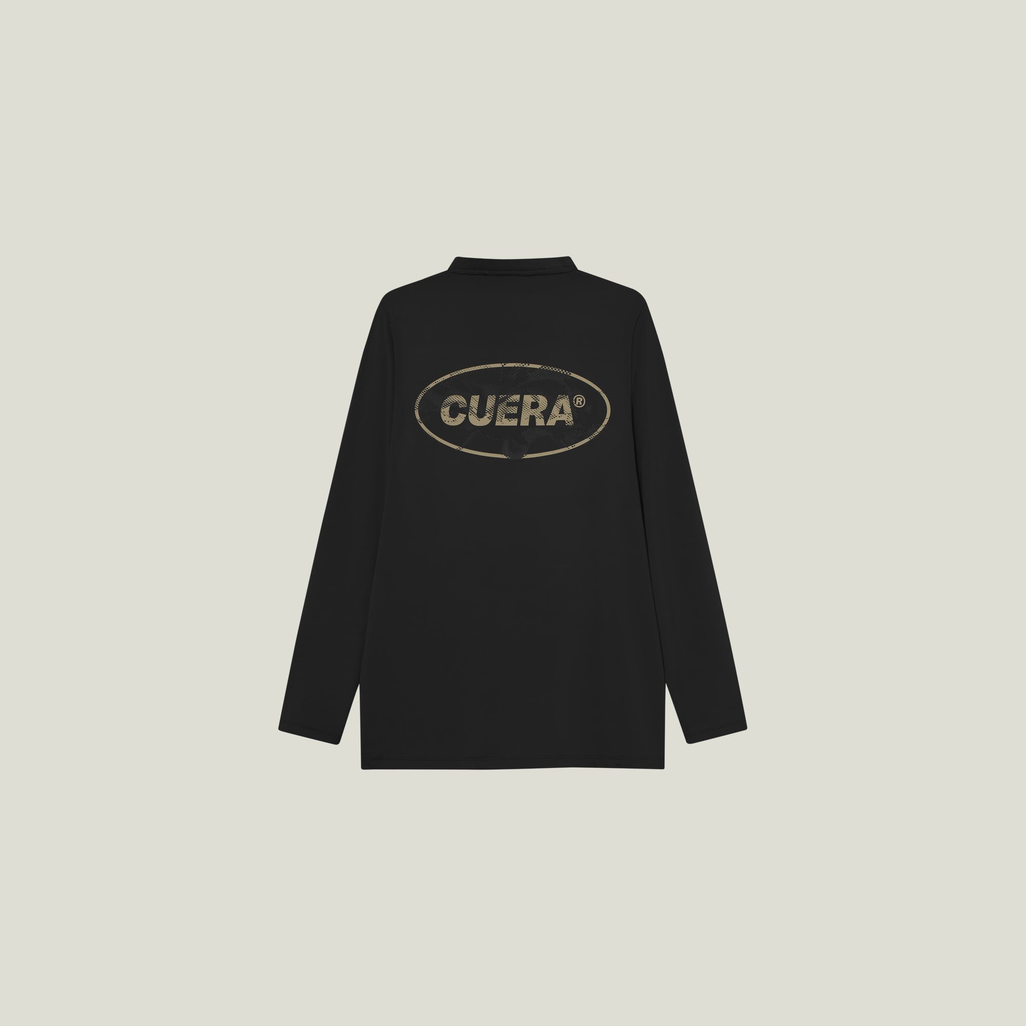 Flame Light Weight Polo LS - Black