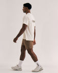 Oncourt Airy Logo T-Shirt - Off White