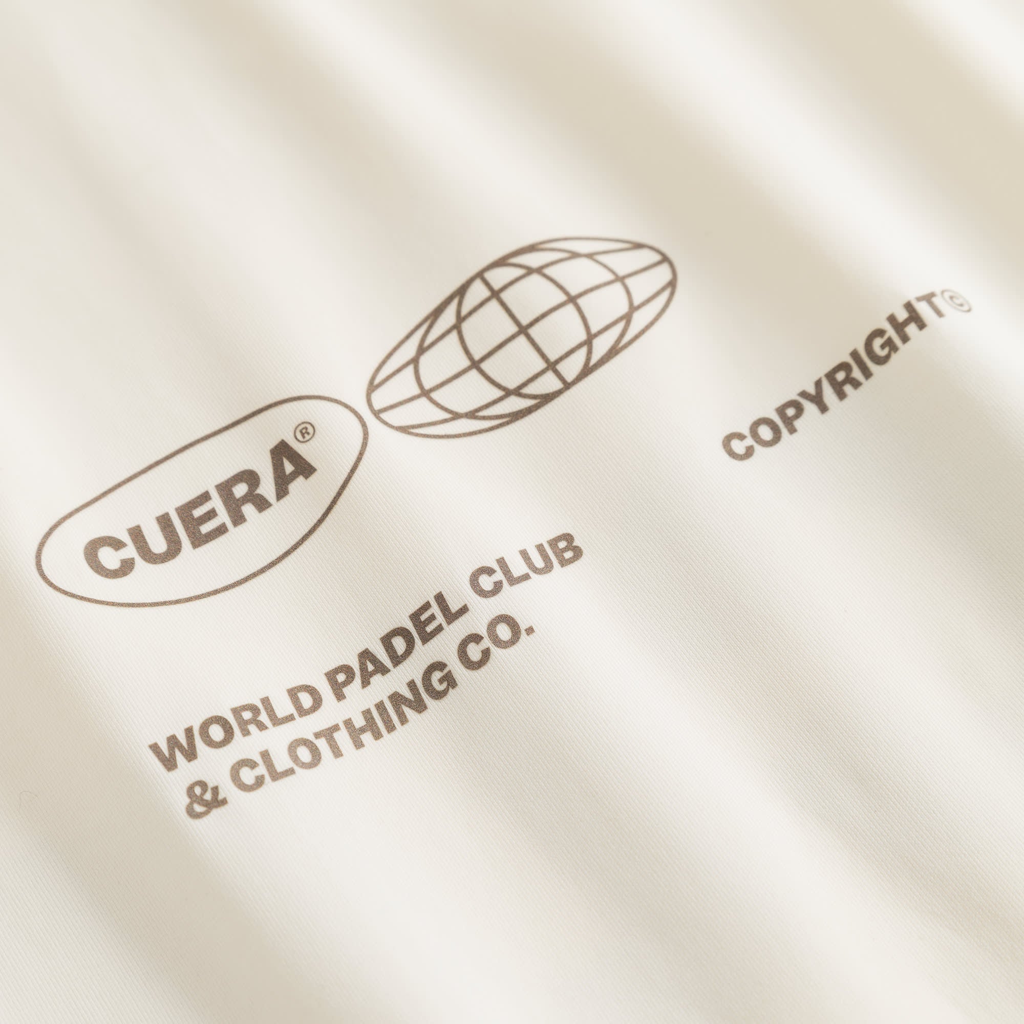 Oncourt Airy Logo T-Shirt - Off White