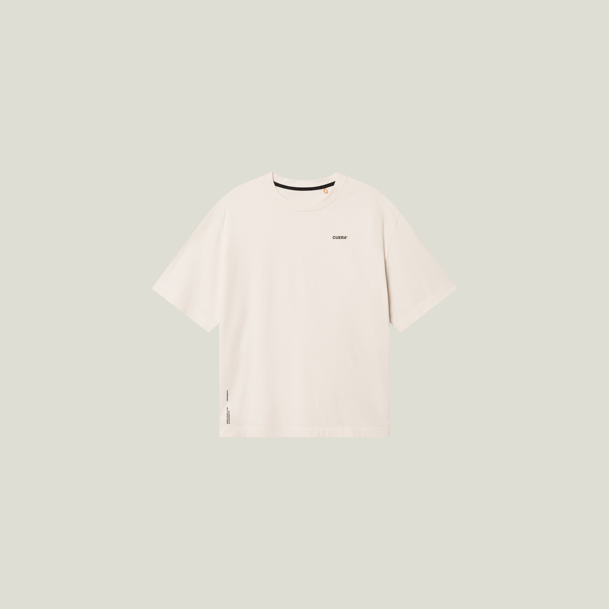Offcourt Cuera T-Shirt ss - Off-White &amp; Schwarz