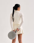 Active Cuera Zip Cardigan - Off White