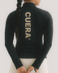 Active Soft Zip Cardigan - Black