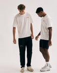 Offcourt Logo T-Shirt - Off White w. Black