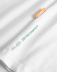 Offcourt Logo Long Sleeve - White w. Green